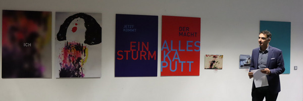 Ausstellungseröffnung Foto