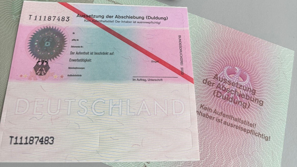 Ausreisepflichtige Personen (Duldung) Foto
