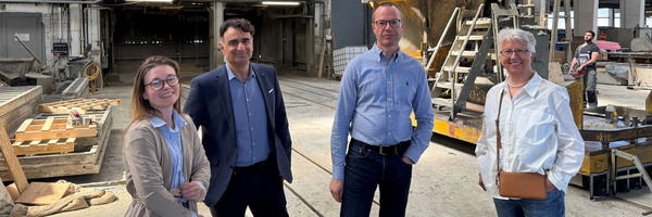 Betriebsbesuch Finger Foto