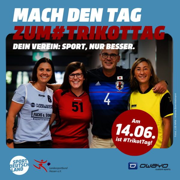 Mach den Tag zum Trikottag Banner