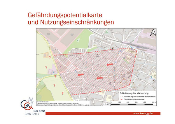 Gefährdungspotentialkarte Bild