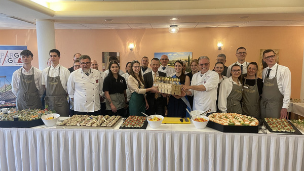 Spargelgala Buffet Foto