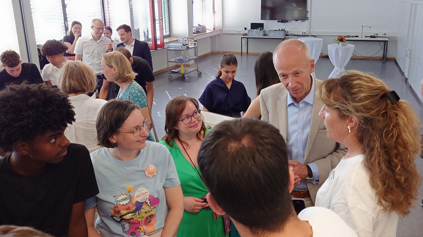 Ministerbesuch Foto