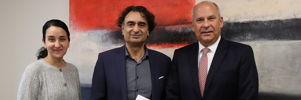 Bescheidübergabe Foto