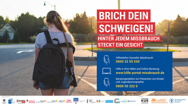 Brich dein Schweigen Banner