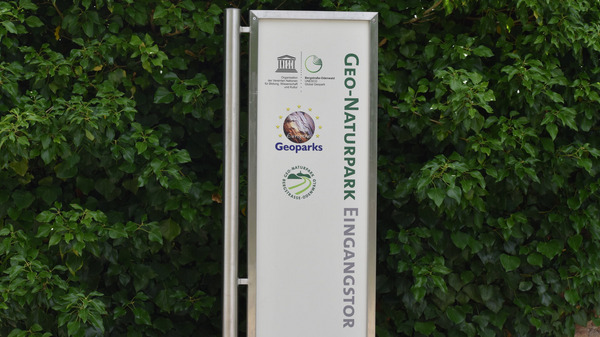 Geo-Naturpark Eingangstor Foto