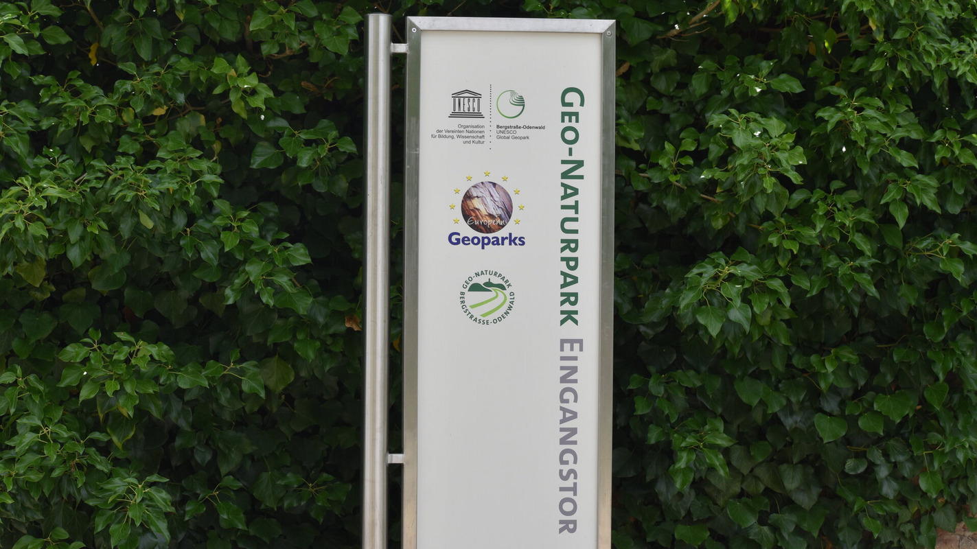 Geo-Naturpark Eingangstor Foto