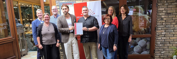 Zertifikatsübergabe Foto