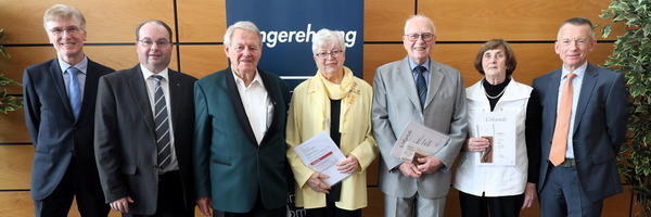 Sängerehrung Ehrungsblock 3 Gruppe 2 Foto