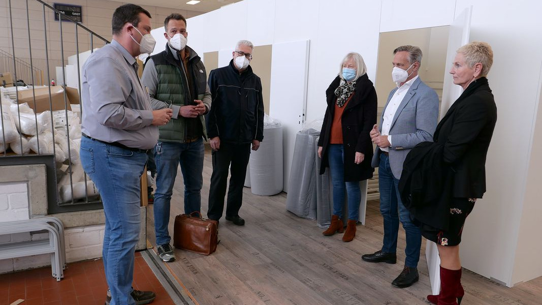 Notunterkunft IGS Mainspitze Foto