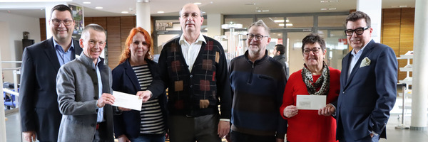 Spendenübergabe Foto