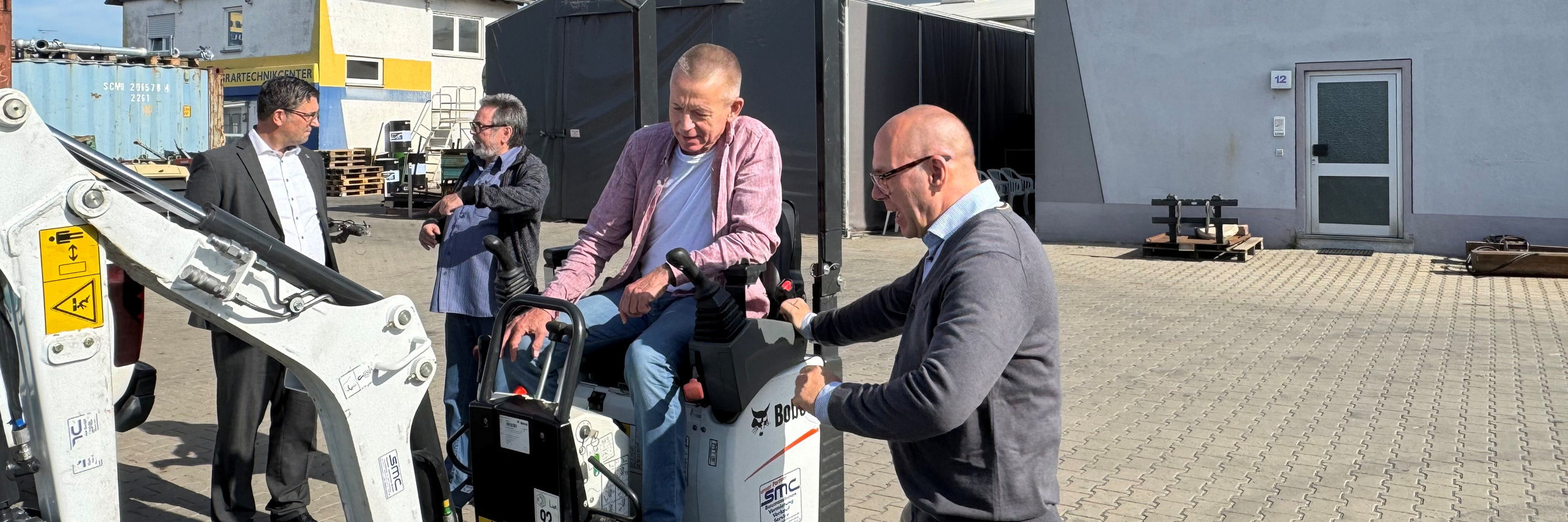Betriebsbesuch SMC Handels- und Service GmbH Foto